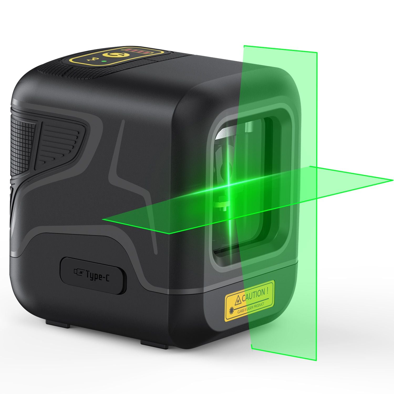 Fanttik D2 Selbstnivellierend Kreuzlinienlaser, Grün Linienlaser, USB-Aufladung, Wiederaufladbarer Batterie, 30 m Arbeitsbereich, Pulsmodus, Magnetische Halterung, IP54, für Bildaufhängen/DIY, Grün