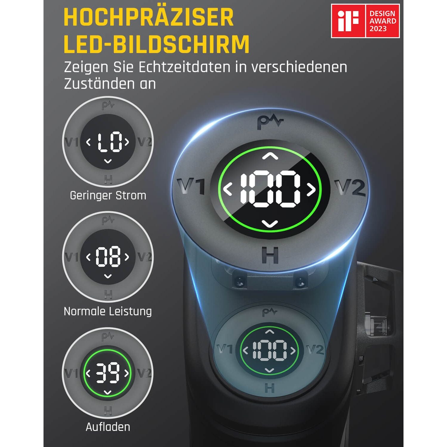 Fanttik D12 PRO Selbstnivellierend Kreuzlinienlaser 3×360°, Grün Linienlaser mit LED-Bildschirm, USB-Aufladung, 5200 mAh Batterie, Arbeitsbereich 30 m, Pulsmodus, für Baustelle/Inneneinrichtung