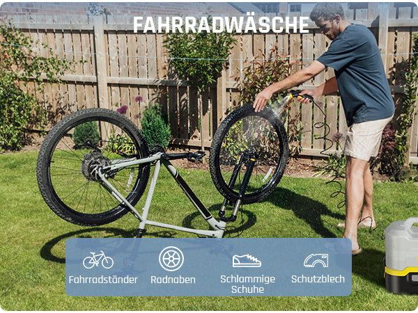Fanttik NB8 Nano Tragbarer kabelloser elektrischer Hochdruckreiniger mit 2,1 Gallonen Tank, Einziehbarem Sprühkopf, 2600 mAh, Waschmaschine für Terrassengarten, Campingdusche und Haustierreinigung