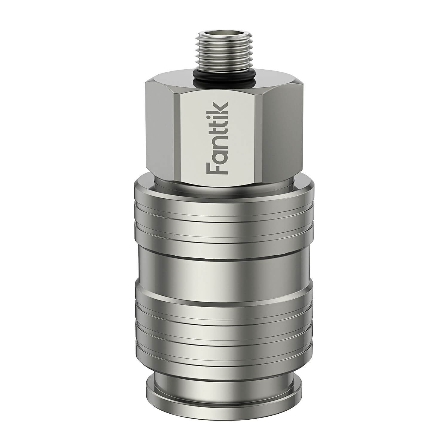 Fanttik X8 APEX Luftpumpe und Anschluss für Nagelpistole, 1/4 Zoll Innengewinde, Druckluftkupplung mit VG8-Gewinde, 20,7 BAR/300 PSI maximaler Druck, 450°C Hitzebeständiger Schnellkupplung-Druckluft