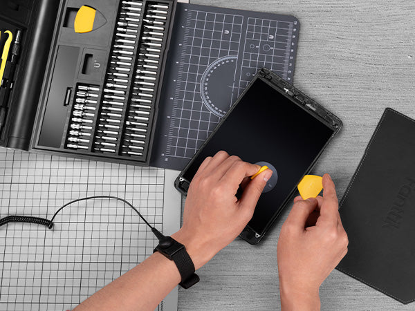 Fanttik E1 NEX Workstation Präzisions-Schraubendreher-Set, 64 magnetische Bits, 12 Arten von Fixierwerkzeugen, 2 Drehmoment, max. 3 N.m, Reparaturwerkzeug für Telefon, Laptop, Kameras, Uhren