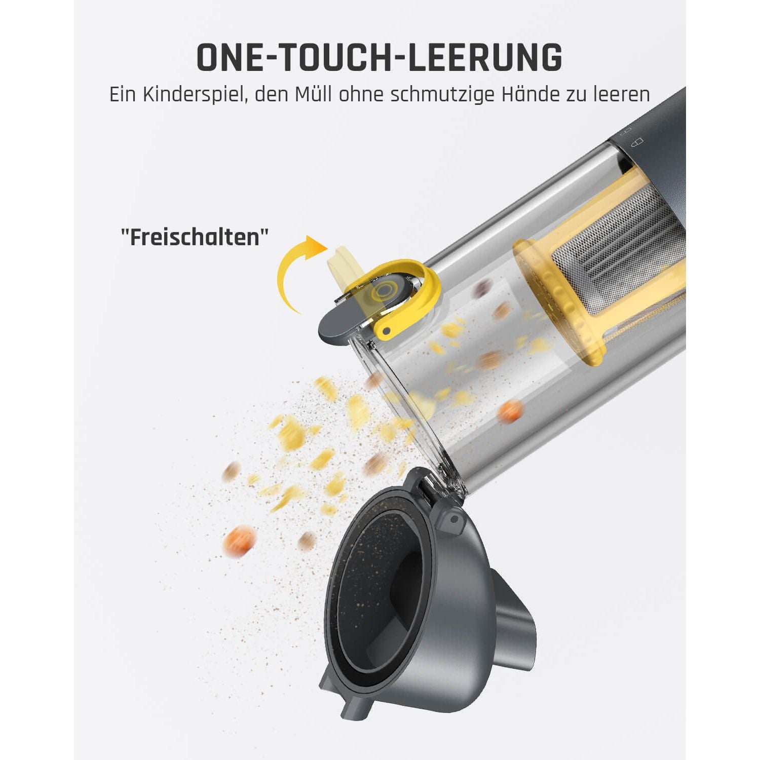 Fanttik Slim V9 Mix Auto-Staubsauger, 4-in-1 kabelloser Handstaubsauger, 12000 PA Hochleistungs-Handstaubsauger Tragbarer Staubsauger für den Innenraum von Autos und zu Hause