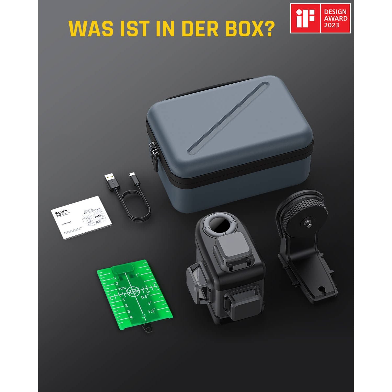 Fanttik D12 PRO Selbstnivellierend Kreuzlinienlaser 3×360°, Grün Linienlaser mit LED-Bildschirm, USB-Aufladung, 5200 mAh Batterie, Arbeitsbereich 30 m, Pulsmodus, für Baustelle/Inneneinrichtung
