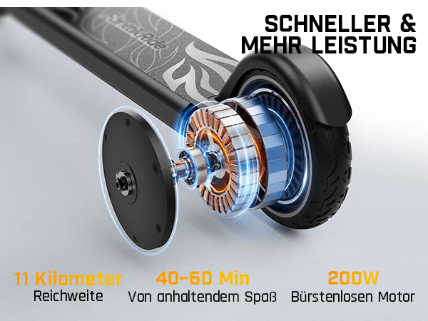 FanttikRide T9 Elektroroller für Kinder, 7/10/12 MPH, LED-Anzeige, höhenverstellbar, faltbar, Gummiräder, leicht, Geschenke für Jungen und Mädchen