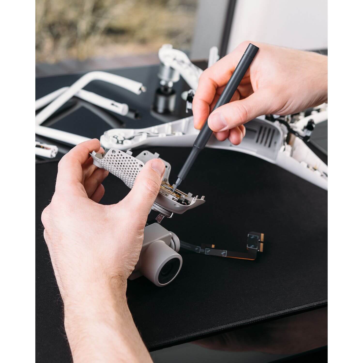 Fanttik X5 Max Feinmechaniker Schraubendreher Set, 50-in-1 magnetische Bits, kleiner Schraubendrehersatz, Magnetgehäuse, 5/32-Zoll-Sechskant, Reparaturwerkzeug für Telefon, Kamera, Laptop, Uhr