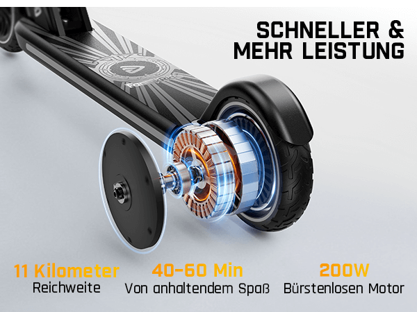 FanttikRide T9 Apex Elektroroller für Kinder ab 13 Jahren, Bunte LED-Lichter mit Bluetooth-Musiklautsprecher, 12/16/20 KMH Digitalanzeige, Höhenverstellbar, Faltbarer E-Scooter für Teenager