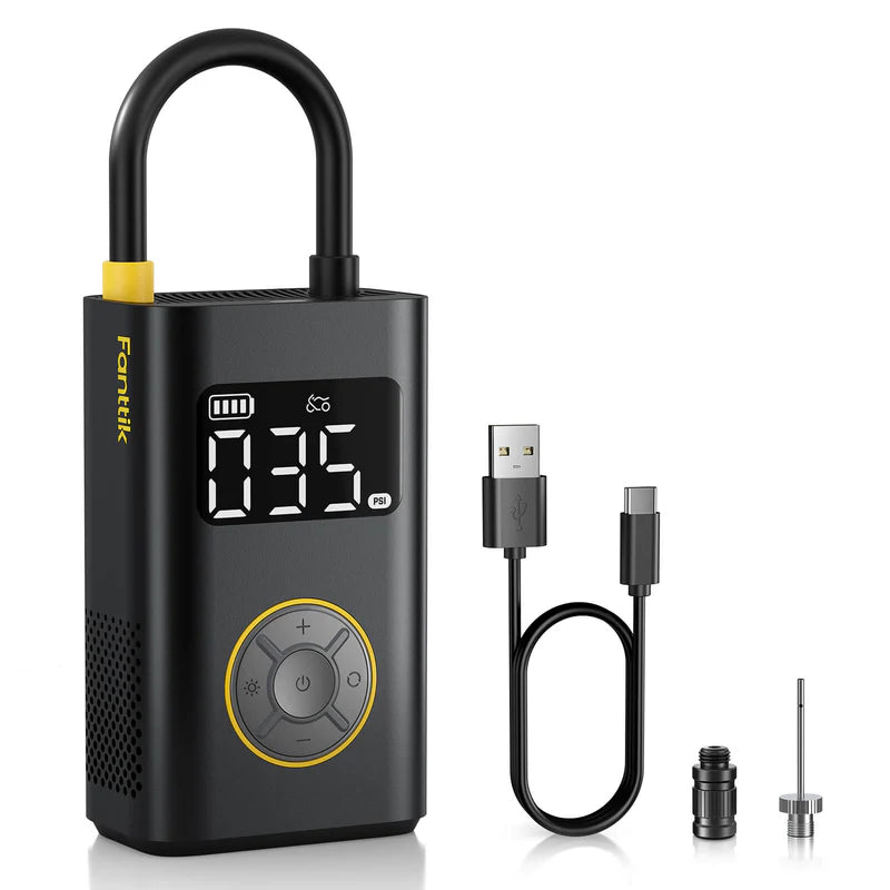Fanttik X9 Pro Reifenluftpumpe Mechanisches Grau