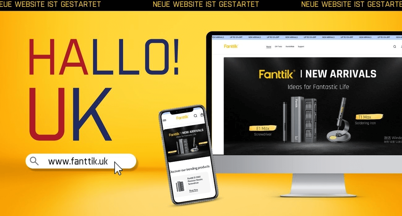 Unsere britische Website ist jetzt online!