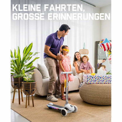 FanttikRide K9 Pro Elektroroller für Kinder 3-6 Jahren, Höhenverstellbar für Fahrer von 1,0-1,4 m, 40 kg, bis 40 Min Fahrzeit, 6 km Reichweite, KI & 2 Maximalgeschwindigkeiten 6/10 km/h