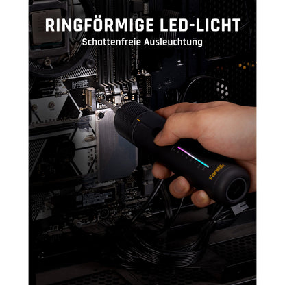 Fanttik S2 Pro 3,7V Elektroschrauber, Akku-Schrauberset, 7 Drehmoment (0,5 bis 6 Nm), 20 magnetische Bits, 1/4-Zoll-Sechskant-Aufnahme mit 90°-Adapter, geeignet für Möbel und Haushaltsreparaturen