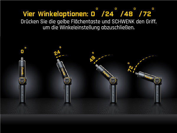 Fanttik Fold S1 APEX 3,7 V Akkuschrauber, elektrischer Schraubendreher, Bildschirminteraktion, Schwenkgriff, Optionen für hohe/niedrige Drehzahl, max 7 Nm, 1/4 Zoll Sechskant, Ideas DIY Tool