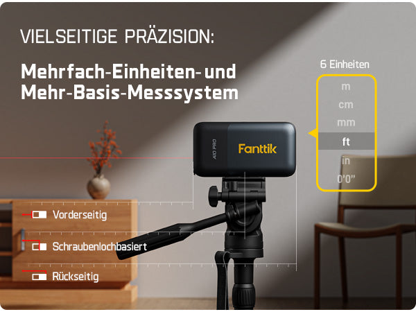 Der A10 Pro bietet 30 integrierte Steckplätze für den schnellen Zugriff auf vergangene Messungen. Ein versteckter Typ-C-Anschluss und ein Akku mit über 5.000 Ladevorgängen pro Ladung sorgen für ausreichend Energie für lange Tage. Eine Ladung, nahtlose Leistung – kein Wechseln, keine Ablenkung
