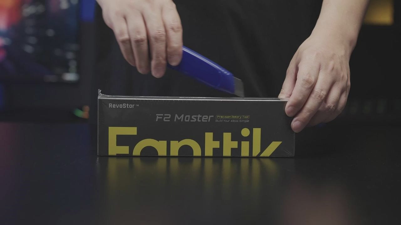 Video laden: Fanttik F2 Master Mini Akku-Multifunktionswerkzeug Set 3,6V, NeoPulse Motor, 5 Geschwindigkeiten, 25000 U/min, Revostor-Hub, 35 Zubehörteile, Elektrowerkzeug zum Schleifen, Polieren, Bohren, Gravieren