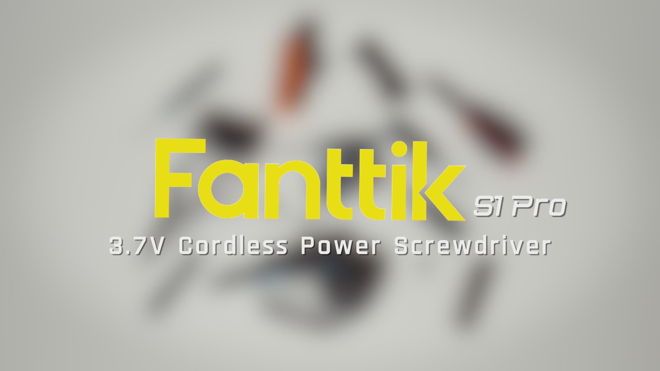 Load video: Fanttik S1 Pro 3.7V Magnetische Electric Screwdriver, Leistungsstarkes-Schraubendreher-Set mit 16 Bits, Einstellbare 3 Drehmomente bis zu 6 Nm, 2000-mAh-Akku, Geeignet für die Möbel/Computerreparatur